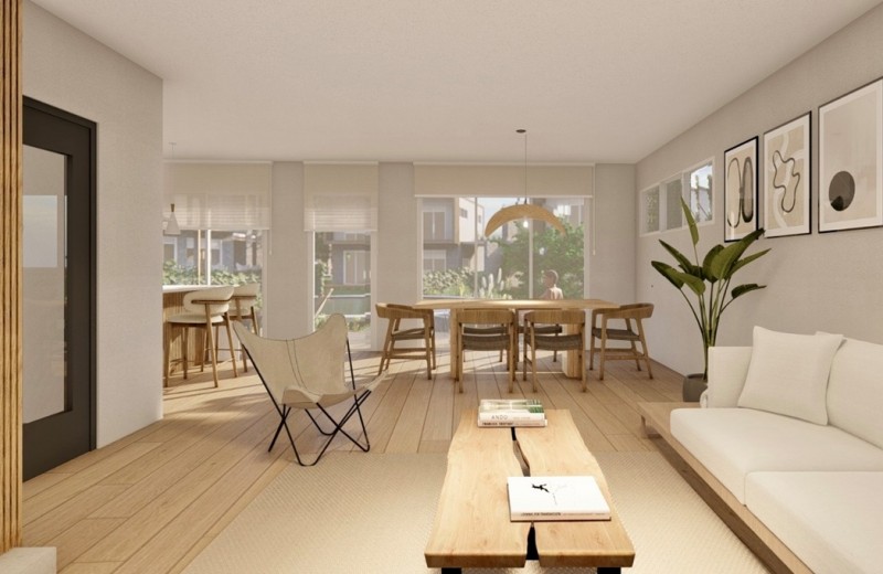 Proyecto de casas en La Barra